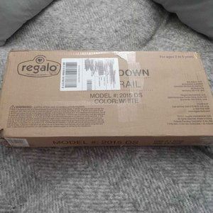 Regalo Swing Down Crib Rail, White